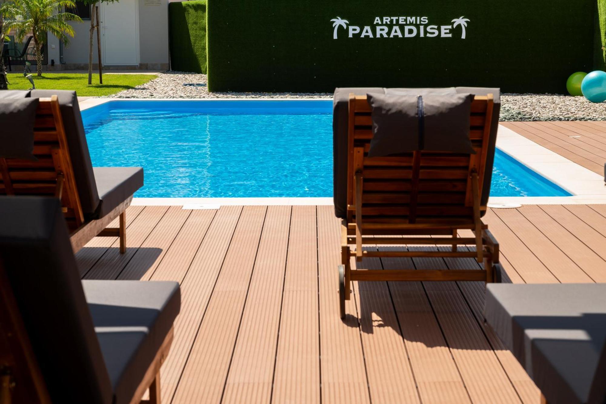 Paradise Apartments Artemida ภายนอก รูปภาพ