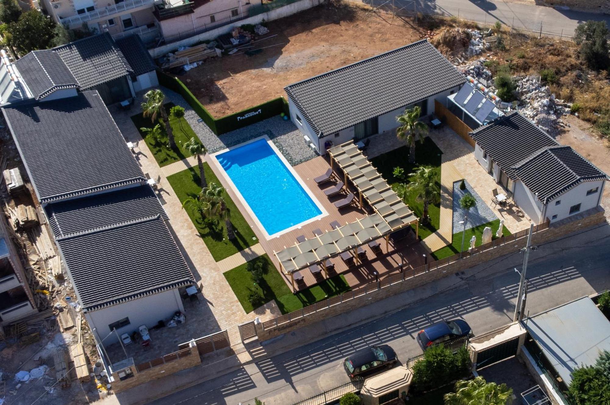 Paradise Apartments Artemida ภายนอก รูปภาพ